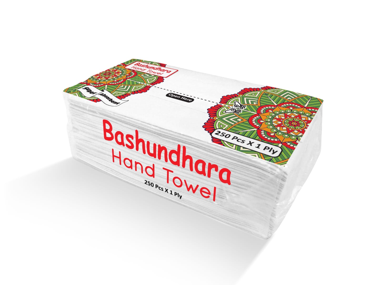 Hand Towel (White) 150 pcs X 1 ply